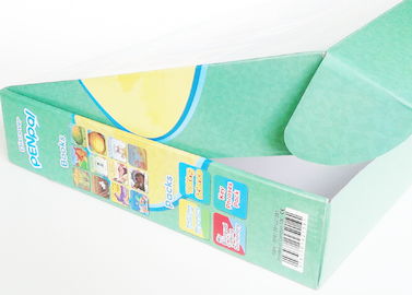 Colorful Printing Corrugated Paper Box, Foldable Duplex Board Box For Promotion Gift
