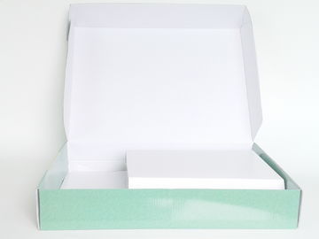 Colorful Printing Corrugated Paper Box, Foldable Duplex Board Box For Promotion Gift