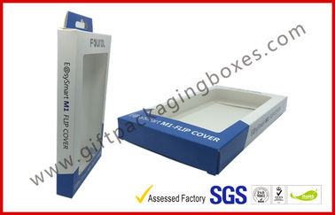 Foldable Printing Recycled Kraft Paper Box With Clear Window And Blister