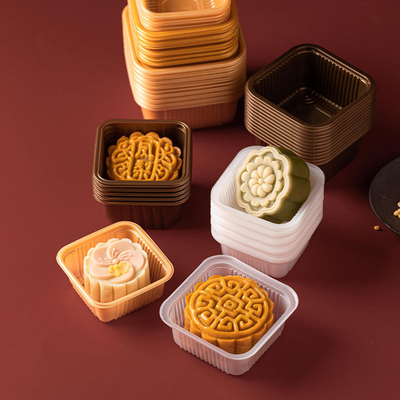 Mooncake box, PVC packaging, blister inner tray, plastic box, pet tray, blister packaging customization