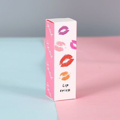Lipstick box packaging box customized single lipstick cosmetic color box packaging box gift box